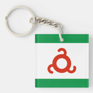 Porte-clés Drapeau d'Ingushetia