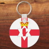 Porte-clés Drapeau d'Irlande du Nord (Recto)