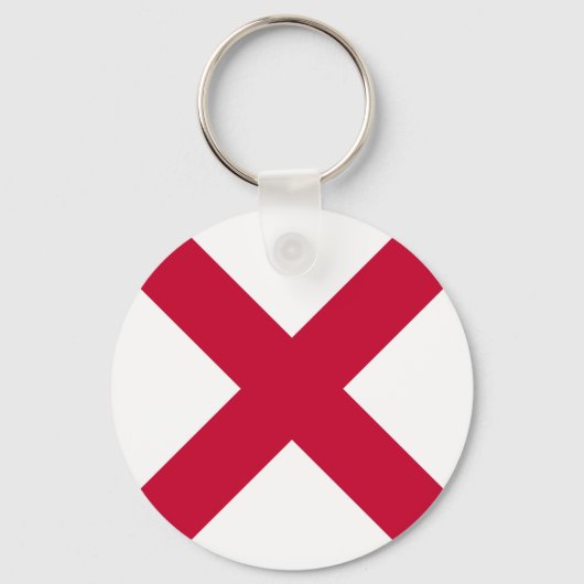 Porte-clés Drapeau d'Irlande du Nord (Recto)