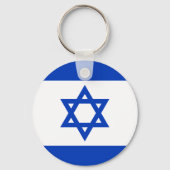 Porte-clés Drapeau d'Israël (Verso)