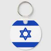 Porte-clés Drapeau d'Israël (Verso)