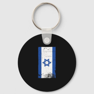 Porte-clés Drapeau d'Israël Sionisme patriotique Fierté juive