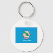 PORTE-CLÉS DRAPEAU D'OKLAHOMA (Recto)
