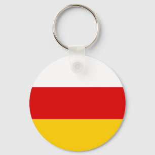 Porte-clés Drapeau d'Ossétie du Sud