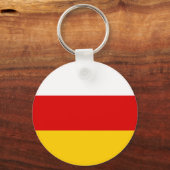 Porte-clés Drapeau d'Ossétie du Sud (Verso)