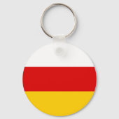 Porte-clés Drapeau d'Ossétie du Sud (Verso)
