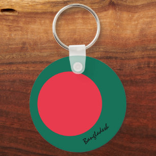 Porte-clés Drapeau du Bangladesh & patriotes du Bangladesh / 