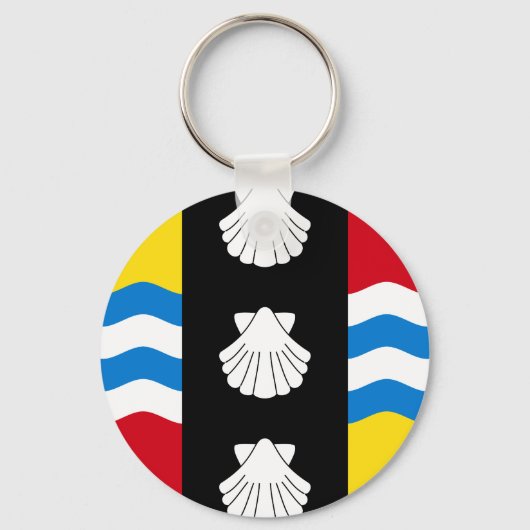 Porte-clés Drapeau du Bedfordshire (Recto)