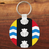 Porte-clés Drapeau du Bedfordshire (Recto)