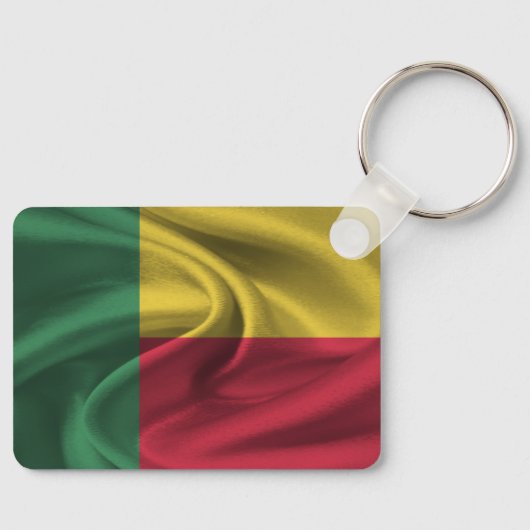 Porte-clés Drapeau du Bénin (Recto)