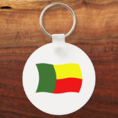 Porte-clés Drapeau du Bénin (Recto)