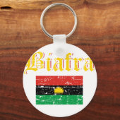 Porte-clés Drapeau du Biafra (Recto)