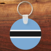 Porte-clés Drapeau du Botswana (Verso)