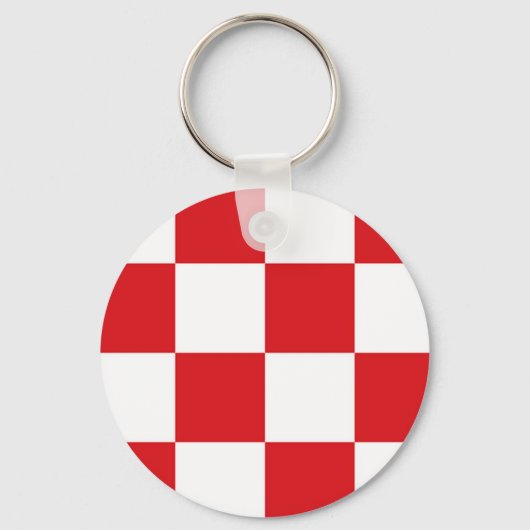 Porte-clés Drapeau du Brabant du Nord (Recto)