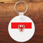 Porte-clés Drapeau du Brandebourg (Recto)