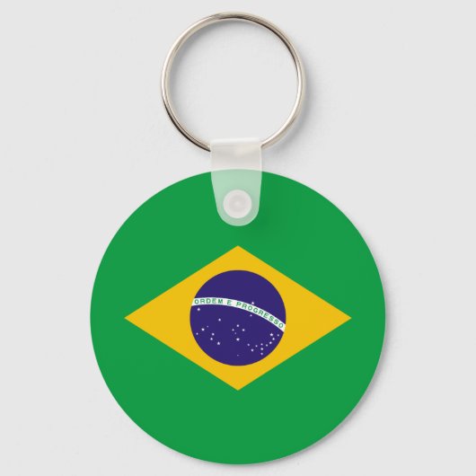 Porte-clés Drapeau du Brésil (Recto)