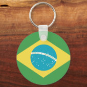 Porte-clés Drapeau du Brésil (Recto)