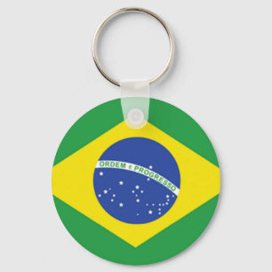 Porte-clés Drapeau du Brésil