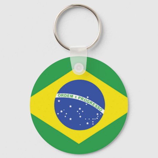 Porte-clés Drapeau du Brésil (Recto)