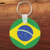Porte-clés Drapeau du Brésil (Recto)