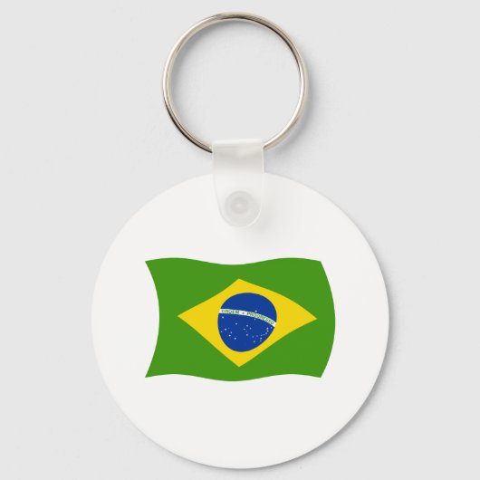 Porte-clés Drapeau du Brésil (Recto)