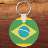 Porte-clés Drapeau du Brésil (Recto)
