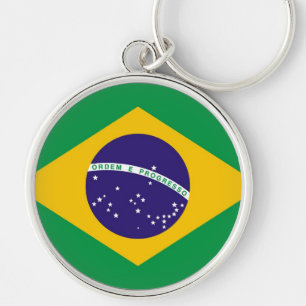 Porte-clés Drapeau du Brésil Bandeira do Brasil