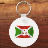 Porte-clés Drapeau du Burundi (Recto)