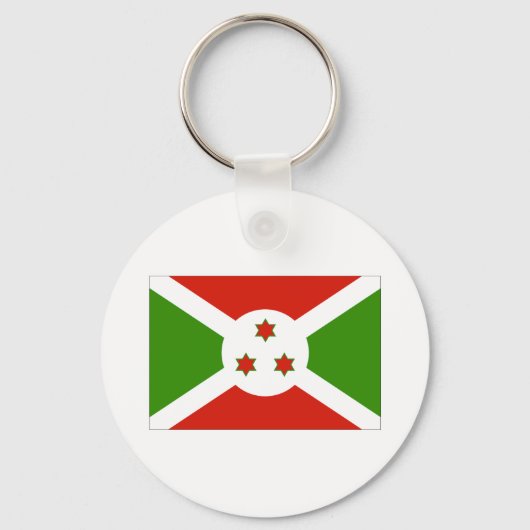Porte-clés Drapeau du Burundi (Recto)