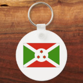 Porte-clés Drapeau du Burundi (Recto)