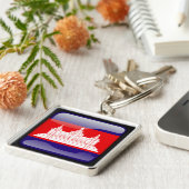 Porte-clés Drapeau du Cambodge (Côté)