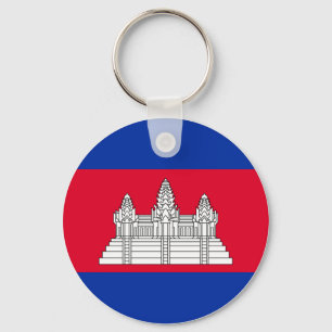 Porte-clés Drapeau du Cambodge
