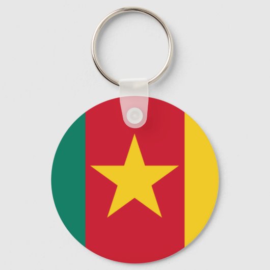 Porte-clés Drapeau du Cameroun (Verso)