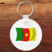 Porte-clés Drapeau du Cameroun (Recto)