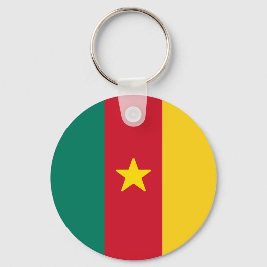 Porte-clés Drapeau du Cameroun (Recto)