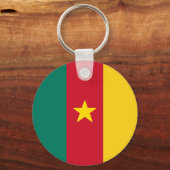 Porte-clés Drapeau du Cameroun (Recto)