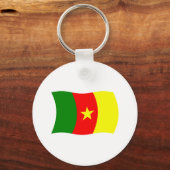 Porte-clés Drapeau du Cameroun (Recto)
