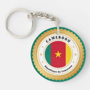 Porte-clés Drapeau du Cameroun