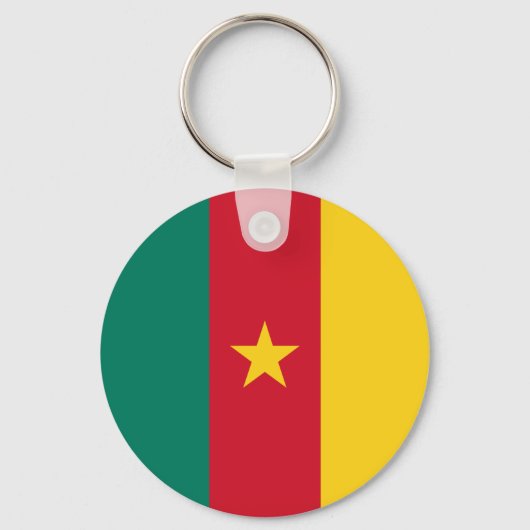 Porte-clés Drapeau du Cameroun (Recto)
