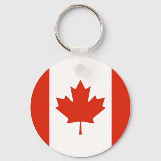 Porte-clés Drapeau du Canada (Recto)