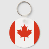 Porte-clés Drapeau du Canada (Verso)