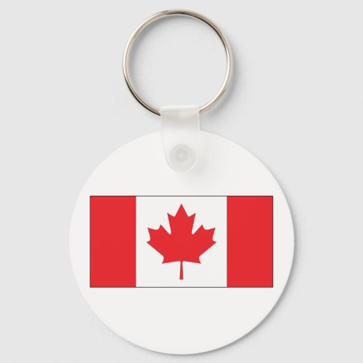Porte-clés Drapeau du Canada (Recto)