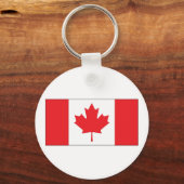 Porte-clés Drapeau du Canada (Recto)