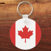 Porte-clés Drapeau du Canada (Recto)
