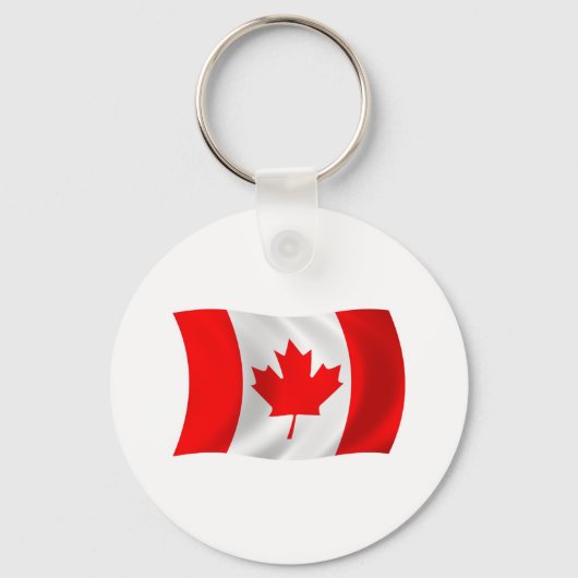 Porte-clés Drapeau du Canada (Recto)