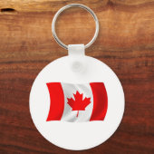 Porte-clés Drapeau du Canada (Recto)