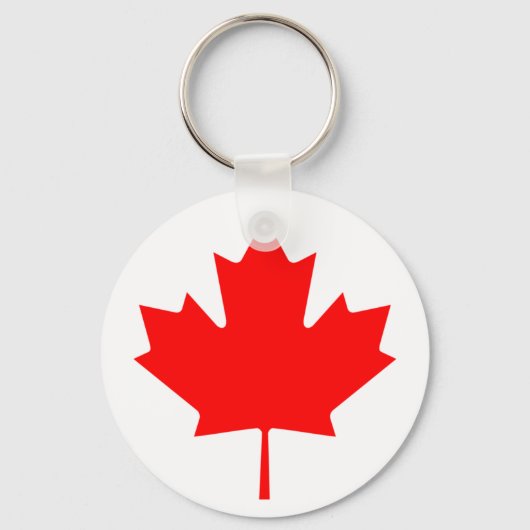 Porte-clés Drapeau du Canada (Recto)