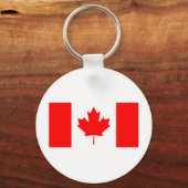 Porte-clés Drapeau du Canada (Recto)