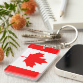 Porte-clés Drapeau du Canada (Devant droit)