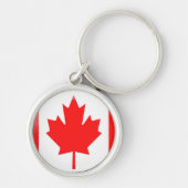 Porte-clés Drapeau du Canada (Devant)